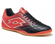 Кроссовки футзал Lotto SPIDER 700 XIII ID (S7174) BLACK/RED WARM фото